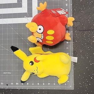Pokemon character stuffed animals set of two